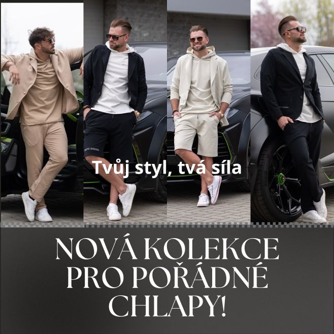 Ležérnost v luxusním podání.👍🤩🤩🤩 Nová pánská kolekce propojuje nenucený styl s precizností zpracování a výběrem těch...